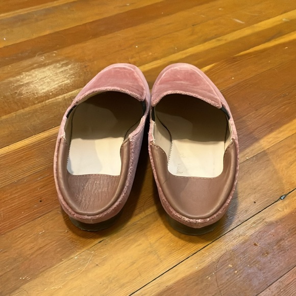 J Crew Pink Velvet Loafers - Picture 8 of 14